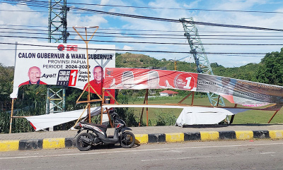 Mendekati Pilkada, Makin Banyak Baliho Dirusak