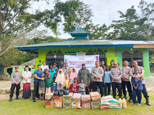 Polres Jayawijaya Gelar Bakti Sosial di Tiga Tempat Berbeda