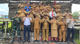 Bupati Yalimo Pimpin Apel Gabungan Perdana