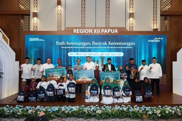 Berbagi Kebaikan, Bank Mandiri Group Salurkan 57.600 Paket Ramadan