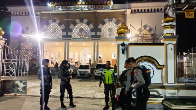 Gelar Patroli Rutin untuk Pengamanan Salat Tarawih