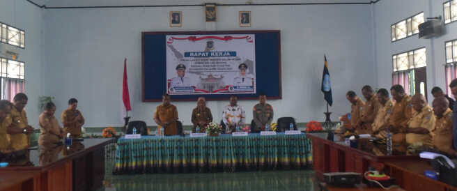 Pemkab Sarmi Komitmen Tegakkan Supremasi Hukum dalam Penataan Distrik