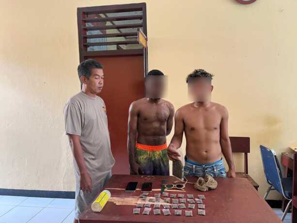 Dua Pengedar Ganja Ditangkap di Kampung Demta