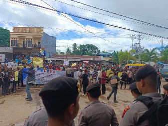 Solidaritas Pencari Kerja OAP Kembali Gelar Aksi Demo