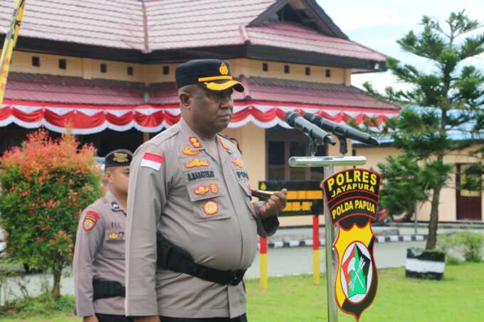 Polres Jayapura Siap Gelar Operasi Patuh Cartenz