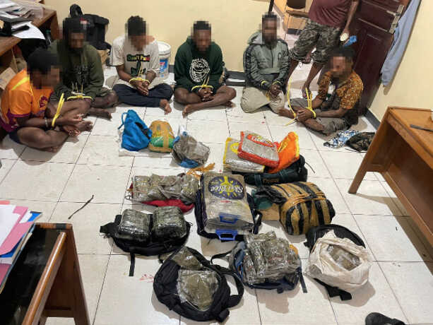 Penyelundupan Ganja dari PNG Digagalkan