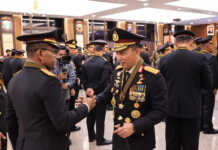 Kapolda Papua Terima Bintang Bhayangkara Pratama dari Presiden