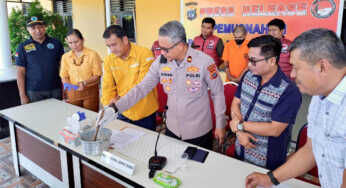 Barang Bukti Narkotika Golongan I Dimusnahkan