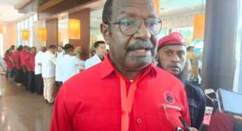 PDIP Tarik Dukungan Politik dari Apolo Safanpo-Paskalis Imadawa