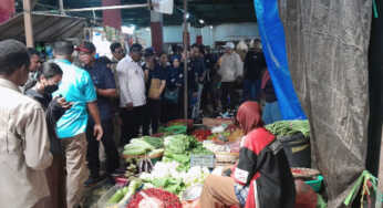 Jelang Natal, Bupati Merauke Sidak di Pasar Wamanggu