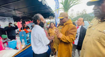 Dekranasda Jayawijaya Gelar Pameran Wamena di Atas Kanvas