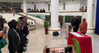 Bupati Mimika Yakin, Pejabat yang DIlantik Mampu Jalankan Amanah