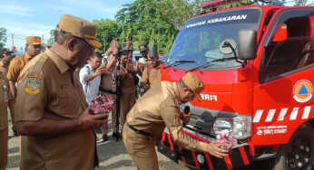 BPBD Jayapura Terima Dua Unit Mobil Damkar dari Dana Otsus