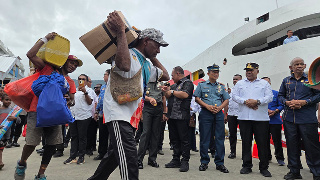 7.690 Orang Mudik Gratis Nataru Jalur Laut