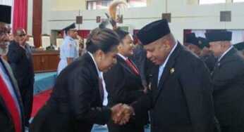 Akhirnya, Anggota DPR Papua Jalur Pengangkatan Dilantik