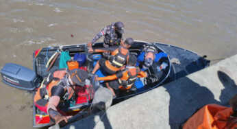 Perahu Ketinting Tenggelam di Perairan Asmat, Satu Orang HIlang