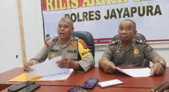 Wakapolres Jayapura Paparkan Data Kamtibmas 2025, Curanmor Masih Dominan