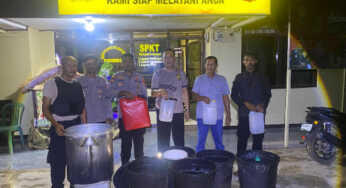 Giliran Polsek Merauke Kota Gerebek Rumah Produksi Miras Lokal Jenis Sopi