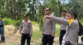Dukung Ketahanan Pangan, Polres Dukung Penanaman Jagung di Lahan 24 Hektar 
