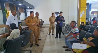 Sidak di MPP Terminal Entrop, Separo Anjungan Pelayanan Tidak Aktif