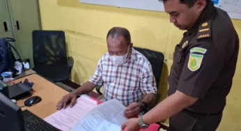 Terbukti Korupsi Dana Hibah, Direktur Akbid Yaleka Merauke Dieksekusi ke Lapas