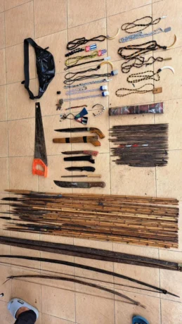 1-Barang bukti milik KKB