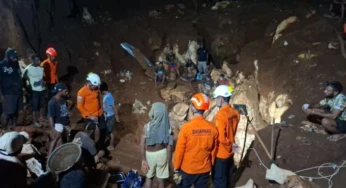 Seorang Penambang Tradisional di Jayapura Hilang Tertimbun Longsor