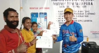 Jumlah Penduduk Mimika Capai 323.503 Jiwa, Terbanyak di Distrik Miru