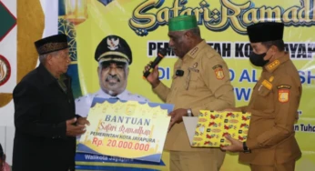Safari Ramadan Pemkot Dimulai dari Transad Skow Sae