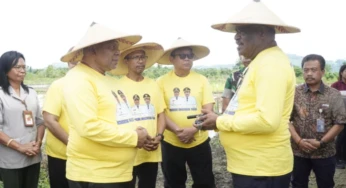 Tanam Padi Perdana Dimulai di Lahan Cetak Sawah Rakyat
