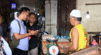 Sidak ke Pasar, Satgas Pangan Pastikan Stok dan Harga Masih Stabil