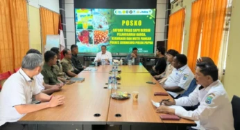 Satgas Saber Pangan Polda Papua Sidak Harga dan Stok Bahan Pokok di Jayawijaya