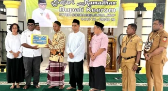 Bupati Piter Gusbager Launching Safari Ramadhan dan Alokasikan 2 Miliar
