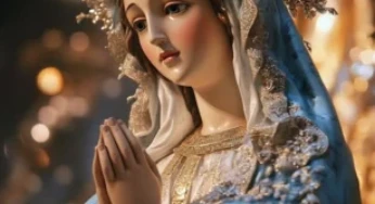 Patung Bunda Maria Berdiri di Tengah Jalan, Mappi Heboh