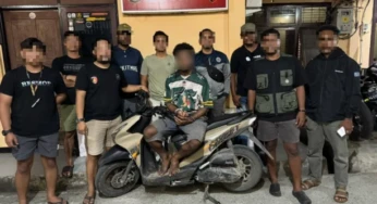 Satreskrim Polres Jayapura Amankan Pelaku Curanmor Dan Barang Bukti