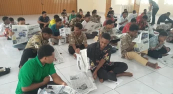 Dorong Terbitnya Koran Sekolah, SMAK Seminari Gelar Pelatihan Jurnalistik
