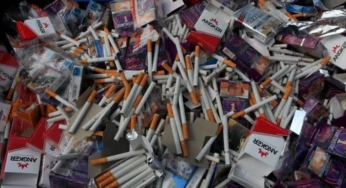 Bea Cukai Jayapura Sita 39.840 Batang Rokok Ilegal