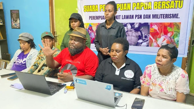 Suara Perempuan Papua Diduga Ada 107 Ribu Warga Mengungsi