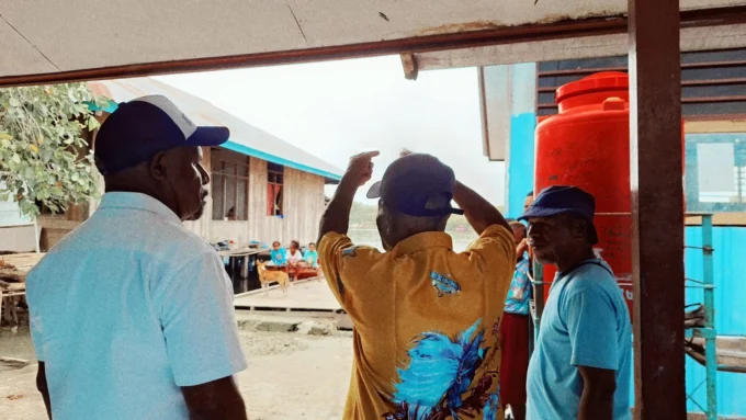 Bupati Jayapura Janji Bantu Rehabilitasi SD YPK Kensio