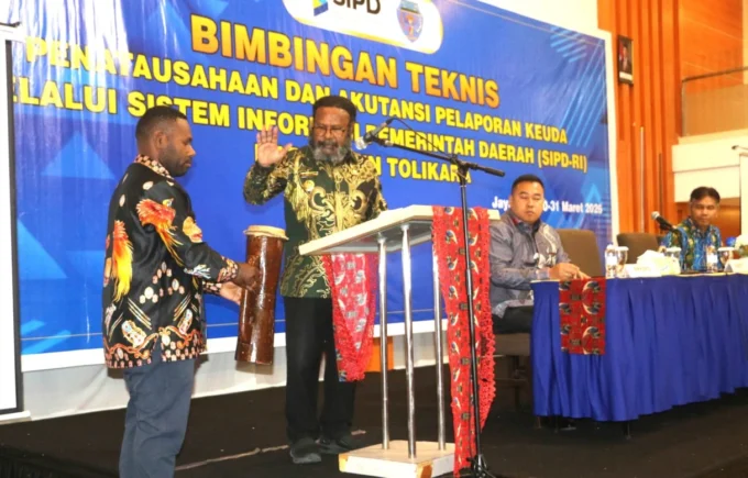 Pemkab Tolikara Gelar Bimtek Penatausahaan Keuangan SIPD