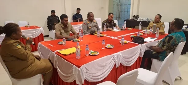 Bupati Yalimo Gelar Pertemuan dengan Forkopimda