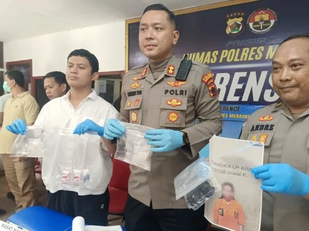 Pengedar Sabu 43,64 Gram Sembunyikan Sebagian BB di Celana Dalam