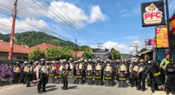 Aparat Antisipasi Aksi 1 Mei