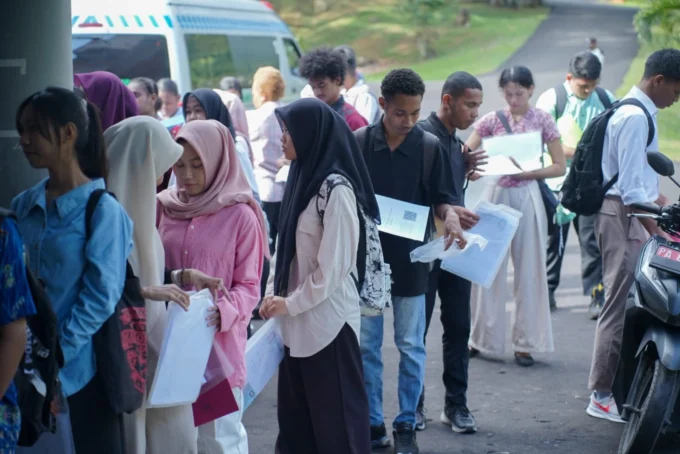 1.706 Pedaftar Ikuti UTBK SNBT di Uncen