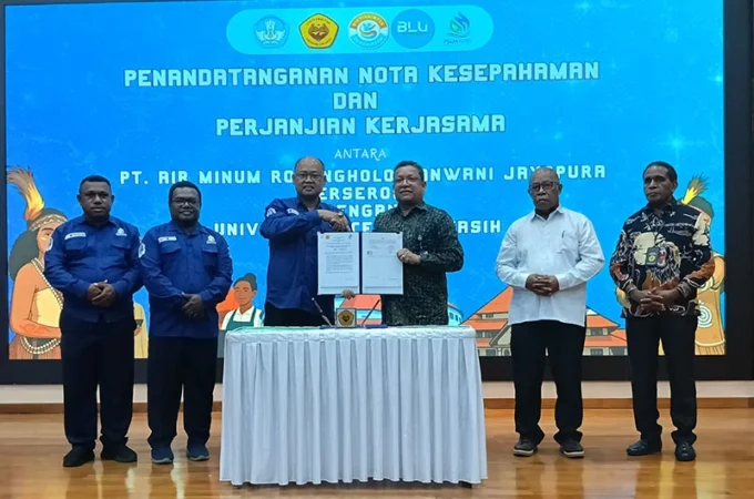 Uncen Gandeng PT AM Jayapura, Produksi AMDK “Uncen Fresh”