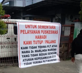 DPRK Sesalkan Pemalangan Puskesmas Hamadi