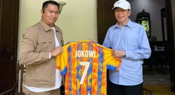 Persiker Keerom Sowan ke Rumah Jokowi