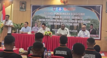 Sepuluh Siswa dari Merauke dan Boven Digoel Ikuti Bimbel Masuk Sekolah Kedinasan