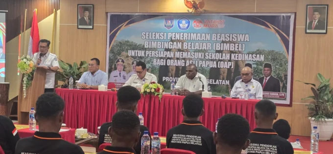 Sepuluh Siswa dari Merauke dan Boven Digoel Ikuti Bimbel Masuk Sekolah Kedinasan