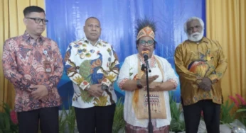 Wagub Paskalis Imadawa Hadiri Rakor Data OAP Se-Papua di Jayapura
